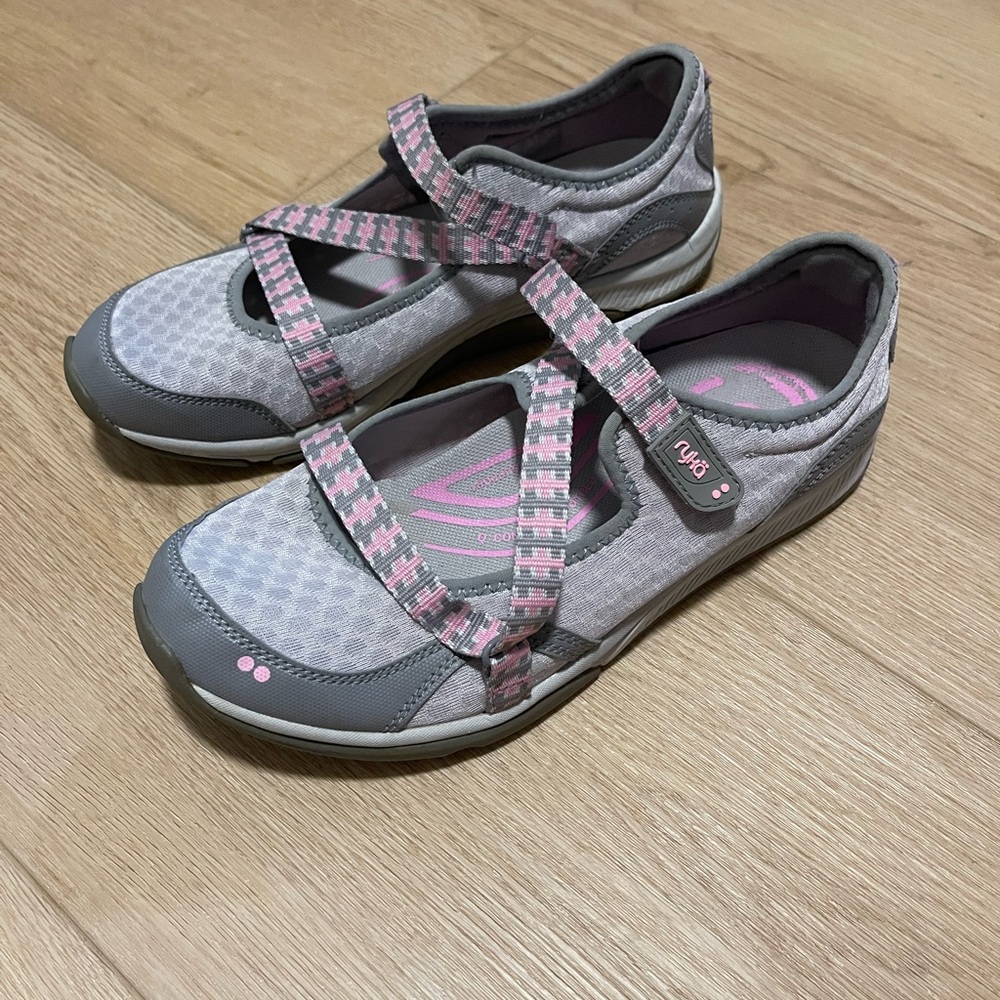 Ryka Gray and Pink Athletic Shoes